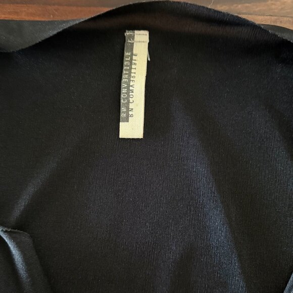 RN Convertible Shimmer Glitter Shine Blouse Top Size S - Picture 2 of 3